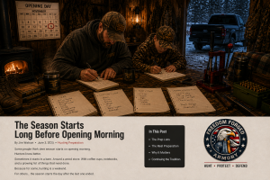 The Season Starts Long Before Opening Morning