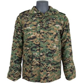 M65 FIELD JACKET W/LINER -  DIGITAL WOODLAND (Option: 3Xl)