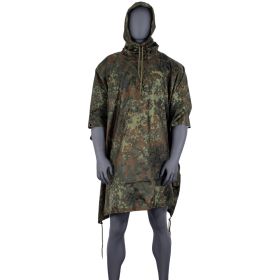 RIPSTOP PONCHO (Option: Digital Woodland)