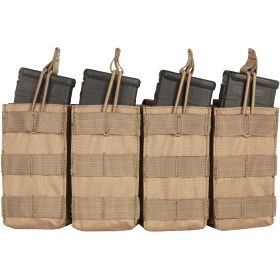 M4 120-ROUND QUAD QUICK DEPLOY POUCH (Option: Coyote)
