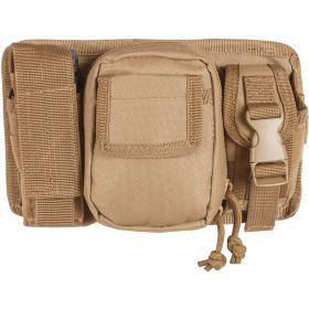 TRIPLE PANEL POUCH (Option: Coyote)