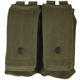 AR-15 / AK-47 DUAL MAG POUCH (Option: Olive Drab)