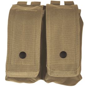 AR-15 / AK-47 DUAL MAG POUCH (Option: Coyote)