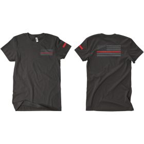 VINTAGE RED LINE MEN'S T-SHIRT (Option: L)