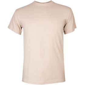 MEN'S S/S T-SHIRT SAND (Option: M)
