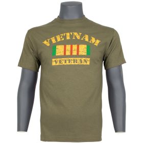 VIETNAM VETERAN T-SHIRT OD (Option: XXXL)