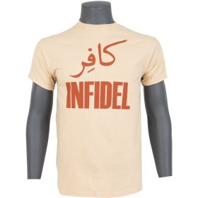 INFIDEL T-SHIRT SAND (Option: S)