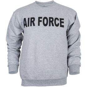 AIR FORCE SWEATSHIRT GREY (Option: M)