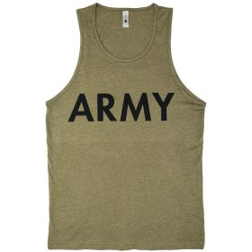 MENS TANK TOP OD - ARMY *DS (Option: Army L *Ds)