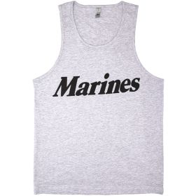MENS TANK TOP GREYARINES (Option: Marines L)
