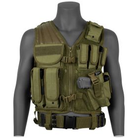 MACH-1 TACTICAL VEST (Option: Olive Drab)
