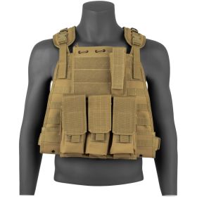 GEN II MODULAR PLATE CARRIER VEST (Option: Coyote)