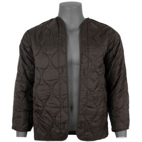GI M-65 FIELD JACKET LINER - BLACK (Option: 3Xl)