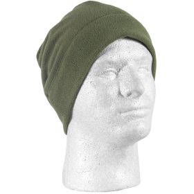 FLEECE WATCH CAP (Option: Olive Drab)