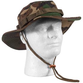 BOONIE HAT (Option: Woodland Camo 7 1/2)