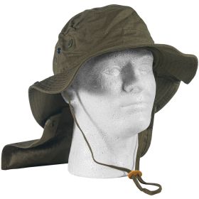 ADVANCED HOT-WEATHER BOONIE HAT (Option: Olive Drab)
