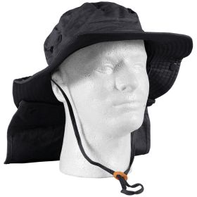 ADVANCED HOT-WEATHER BOONIE HAT (Option: Black)