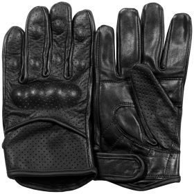 LOW-PROFILE HARD KNUCKLE GLOVES (Option: Black L)