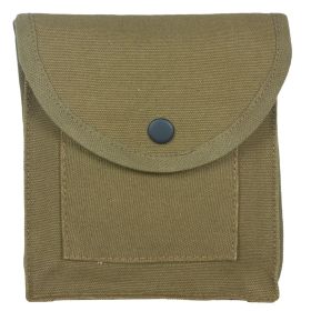 CANVAS UTILITY POUCH (Option: Olive Drab)