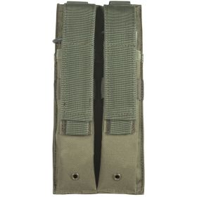 DUAL MP 5 MAG POUCH (Option: Olive Drab)