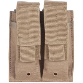 DUAL PISTOL MAG POUCH (Option: Coyote)