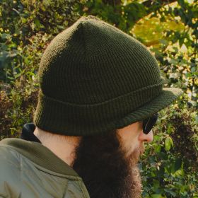 GI WOOL JEEP CAP (Option: Black)