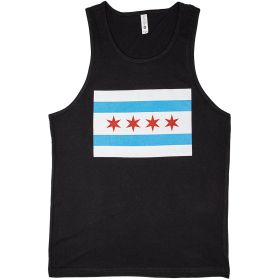MENS TANK TOP - CHICAGO FLAG (Option: Chicago Flag XXL)